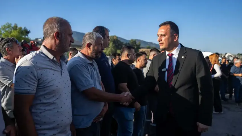 Başkan Ömer Eşki’den personele bayram ziyareti