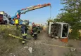 Bayram sabahı ölümlü kaza: Konya’da yolcu otobüsü devrildi