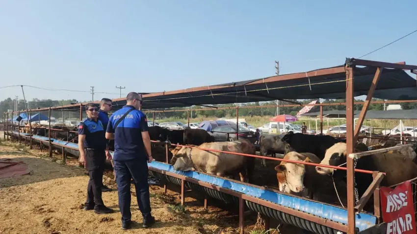 Çiğli’de kurban denetimleri bayramın ilk gününde başladı