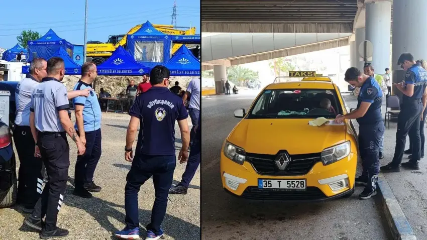 İzmir zabıtası bayramda görev başında