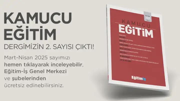 Kamucu Eğitim dergisinin ikinci sayısı okuyucuyla buluştu