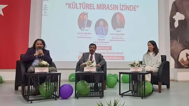 Kültürel mirasın izi İKÇÜ’de konuşuldu