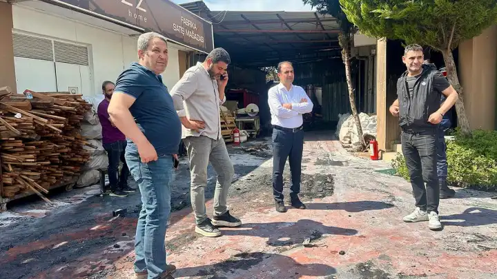 Küllerinden doğdu: Giysan Sandalye 10 günde yeniden üretime başladı