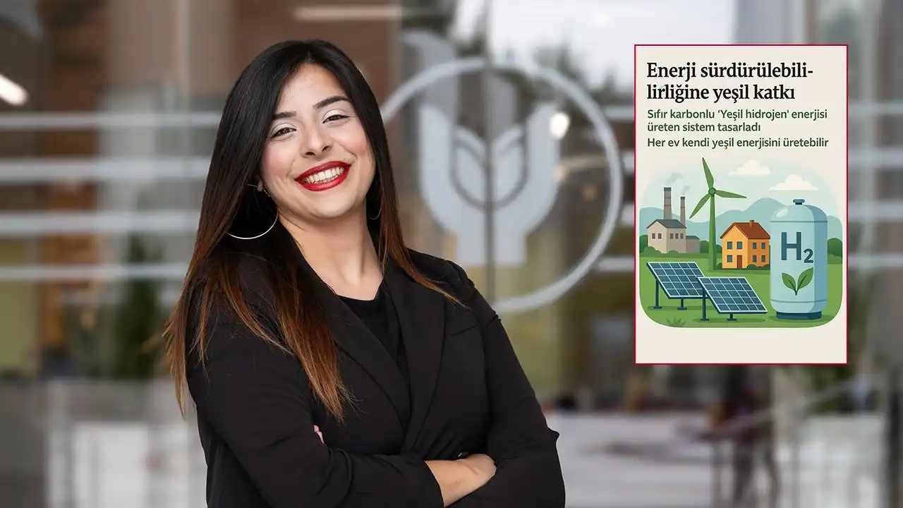 Yeşil Enerjide dev adım: Gülşah Çolak hidrojenle çalışan Mikro Şebeke Sistemi geliştirdi haberinin görseli