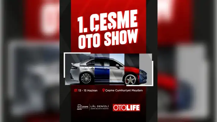 Çeşme'de ilk: Oto Show başlıyor!