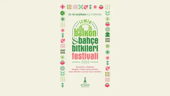 İzmir'de Balkon ve Bahçe Bitkileri Festivali