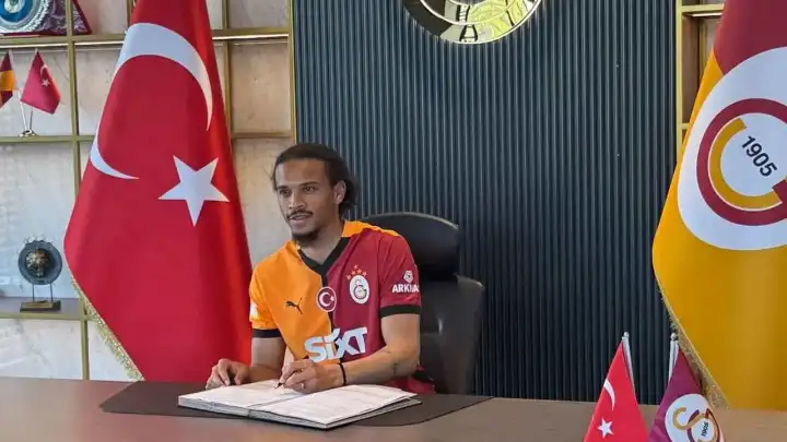 Leroy Sane resmen Galatasaray'da!