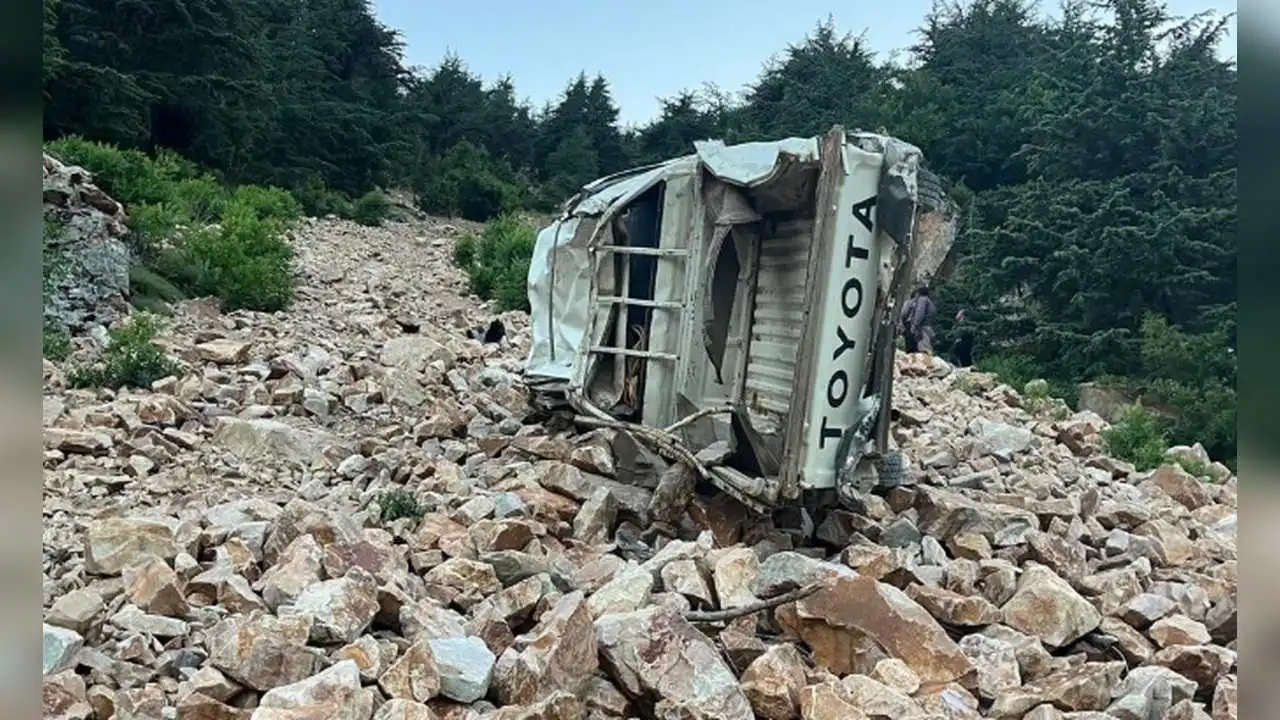 Gaziantep'te korkunç kaza: Araç uçuruma devrildi haberinin görseli