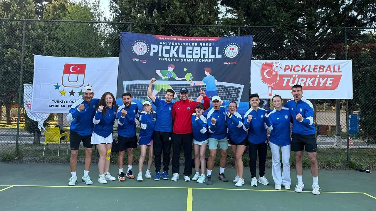 EÜ Pickleball Takımı Türkiye şampiyonu oldu haberinin görseli