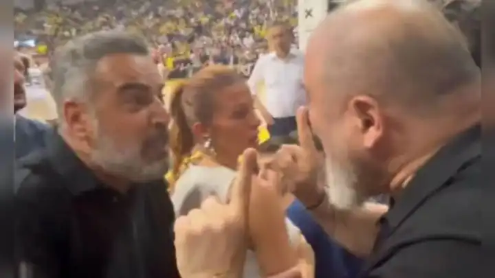 Fenerbahçe- Beşiktaş maçında gergin anlar: Küfürler hava uçtu!