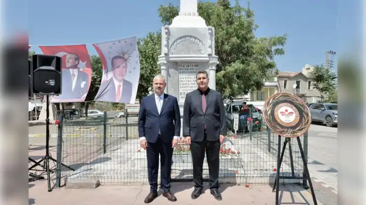 Şehit Kaymakam Kemal Bey Menemen’de anıldı