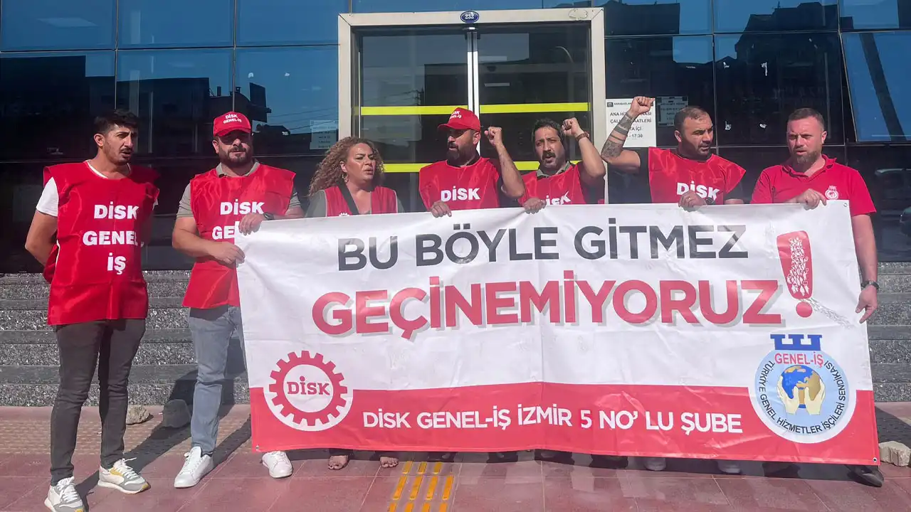 Karabağlar’da eylem günü: Oturma eylemli protesto haberinin görseli
