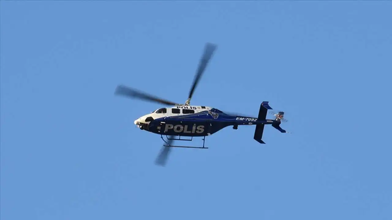 Nevşehir'de helikopter destekli operasyon: 61 gözaltı haberinin görseli