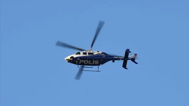 Nevşehir'de helikopter destekli operasyon: 61 gözaltı