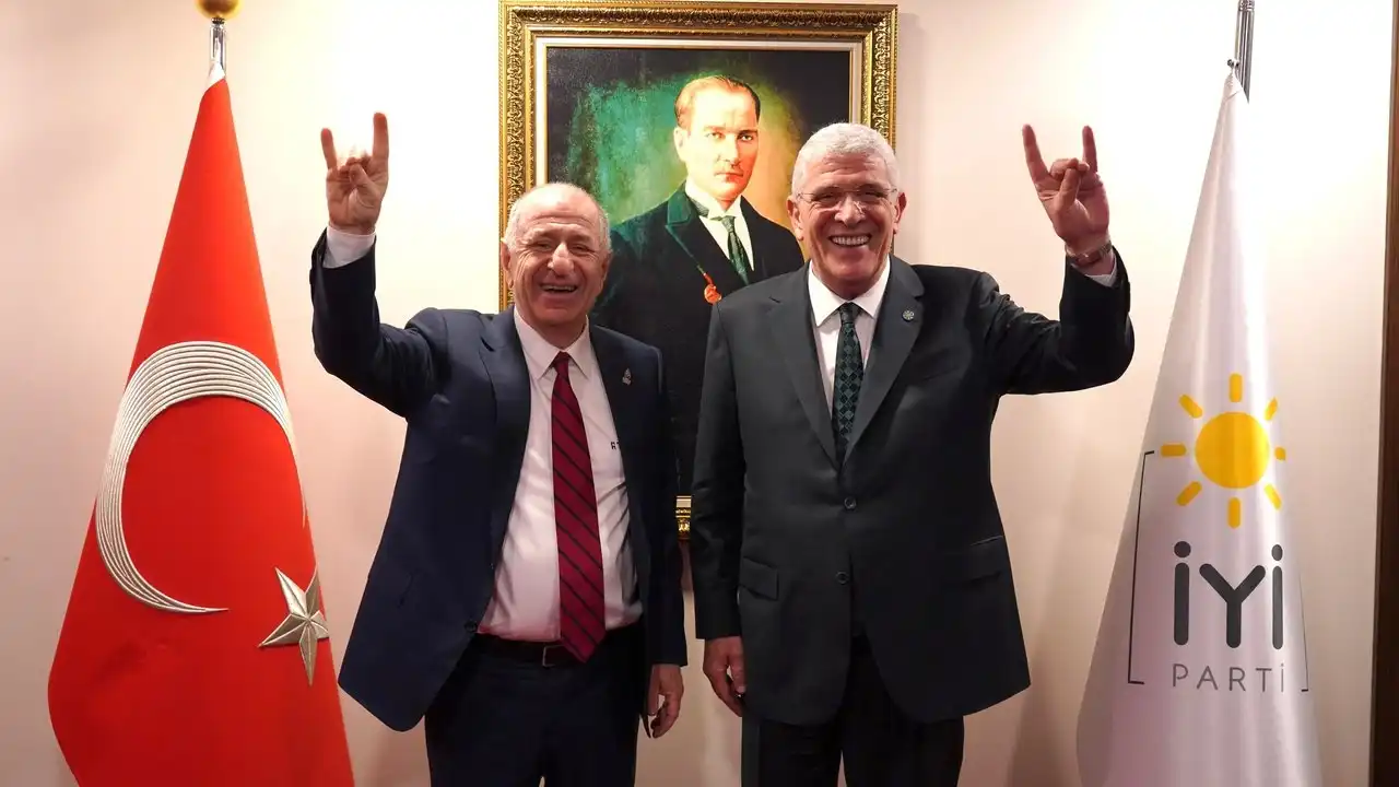 Ümit Özdağ'dan Dervişoğlu'na ziyaret! haberinin görseli