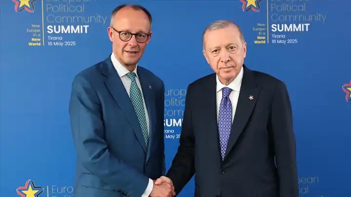 Cumhurbaşkanı Erdoğan, Almanya Başbakanı Merz ile telefon görüşmesi gerçekleştirdi