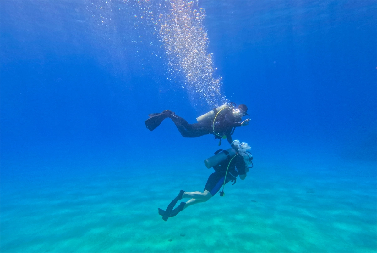 Muğla Fethiye’de Su Altı Cenneti Keşfediliyor başlıklı video haberin görseli