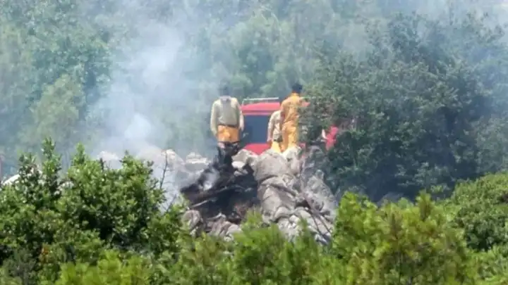Manisa'da orman yangını hızlı müdahale sonucu büyümeden söndürüldü!