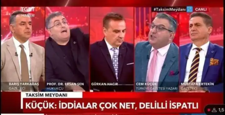 Canlı yayında Fatih Altaylı gerginliği: Cem Küçük ile Ersan Şen birbirine girdi 