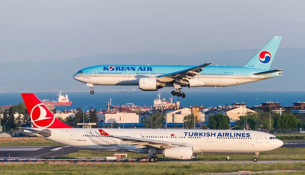 Dünyanın en iyi havayolu şirketleri belli oldu! THY’nin sıralaması dikkat çekti haberinin görseli