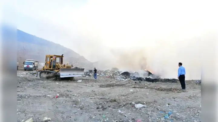 Manisa'da metan gazı patlaması sonrası yangın çıktı!