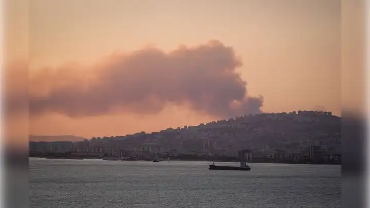 İzmir haber: Aliağa'daki yangın ormanlık alana sıçradı