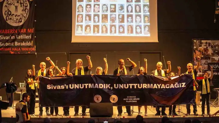Madımak Katliamında katledilen aydınlar Bornova’da anıldı