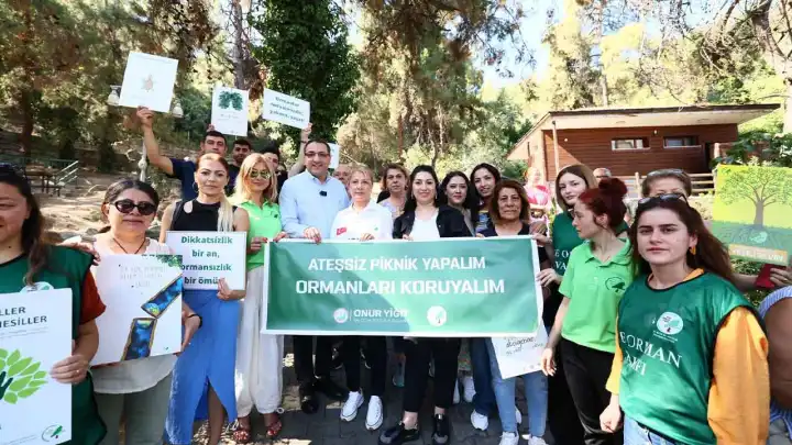 Balçova Belediyesi’nden yangına karşı farkındalık yaratmak için ‘Ateşsiz Piknik’ etkinliği 
