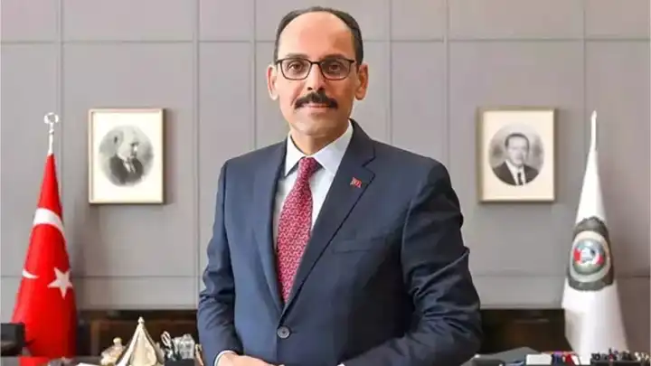 MİT Başkanı İbrahim Kalın ile Hamas Şura Meclisi Başkanı Derviş bir araya geldi