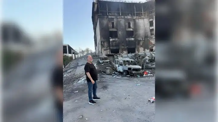 İESOB Başkanı Ata’dan Yangın bölgesine ziyaret