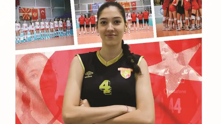 Göztepe’nin filedeki milli gururu Melis Erdoğan