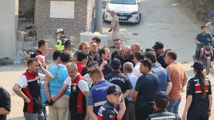 AFAD'dan Ödemiş'teki orman yangını ile ilgili bilgilendirme