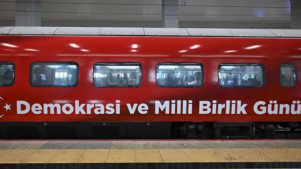 "15 Temmuz Demokrasi ve Milli Birlik Treni" raylara inmek için gün sayıyor! haberinin görseli