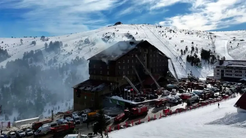 Bolu’daki Kartalkaya otel yangını davasında ilk duruşma başladı haberinin görseli