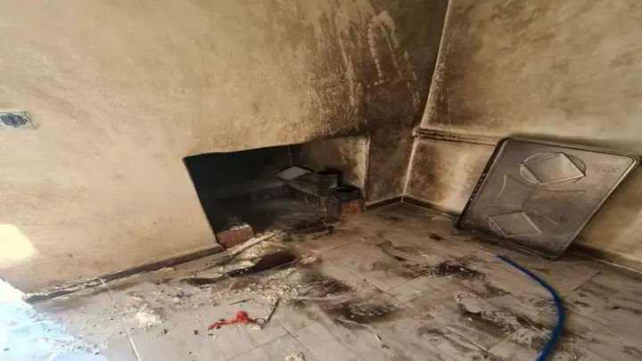 Ekmek pişirirken benzin bidonu patladı: 6 yaralı!
