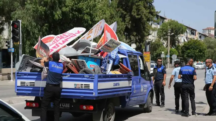 Karşıyaka’da kaldırım işgaline 600 bin lirayı aşkın ceza