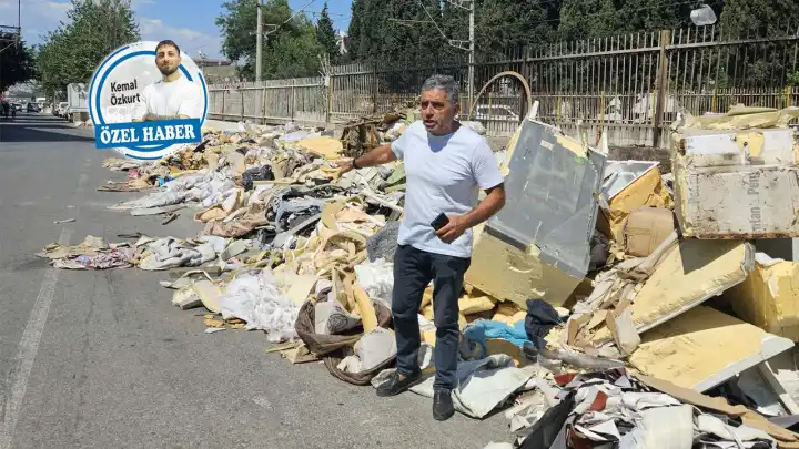 Mobilyacılar Sitesi’nde çöp krizi büyüyor