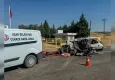 Uşak'ta baba ve kızını ayıran kaza!