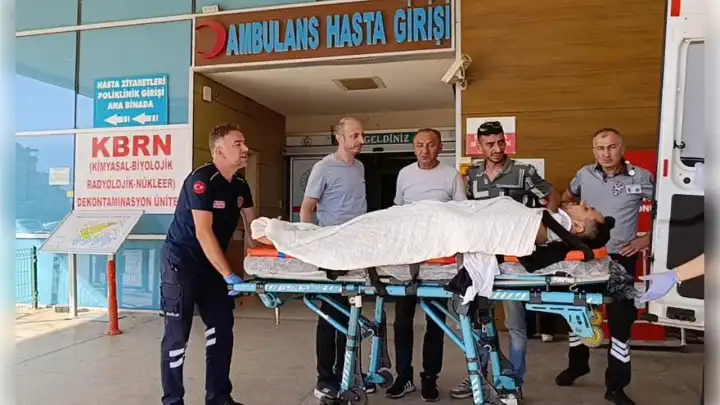 Elektrik akımına kapıldı: Durumu kritik!