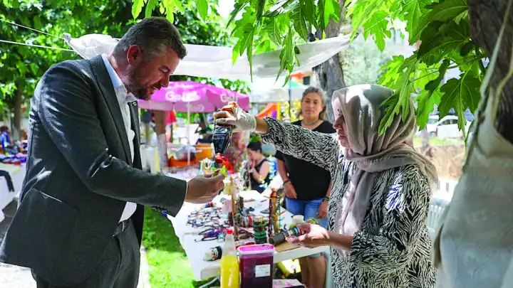Buca’da Üretici Pazarı yangınların ardından bu hafta yeniden kurulacak