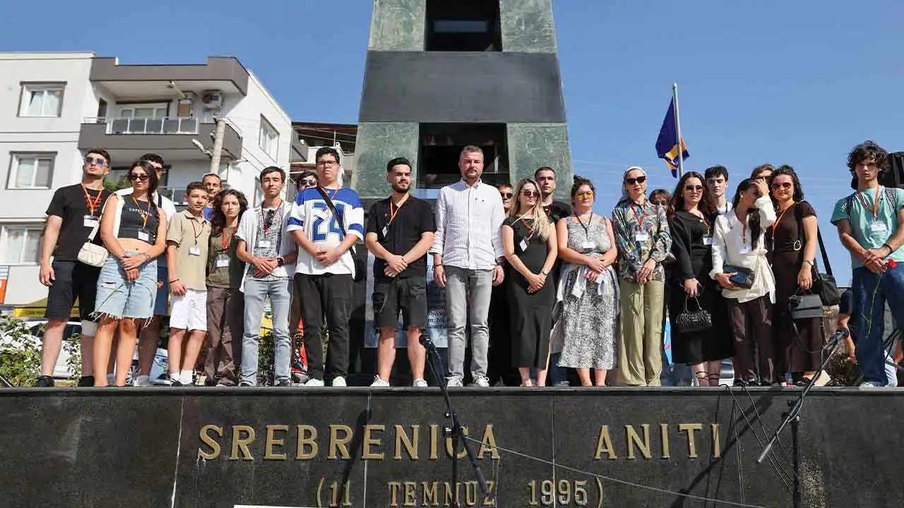 Buca’da Srebrenitsa Soykırımı anması haberinin görseli