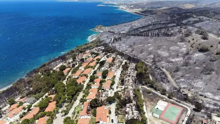 Ege’de orman yangınlarında rekor kayıp! İzmir 26 bin hektarla alevlerin pençesinde