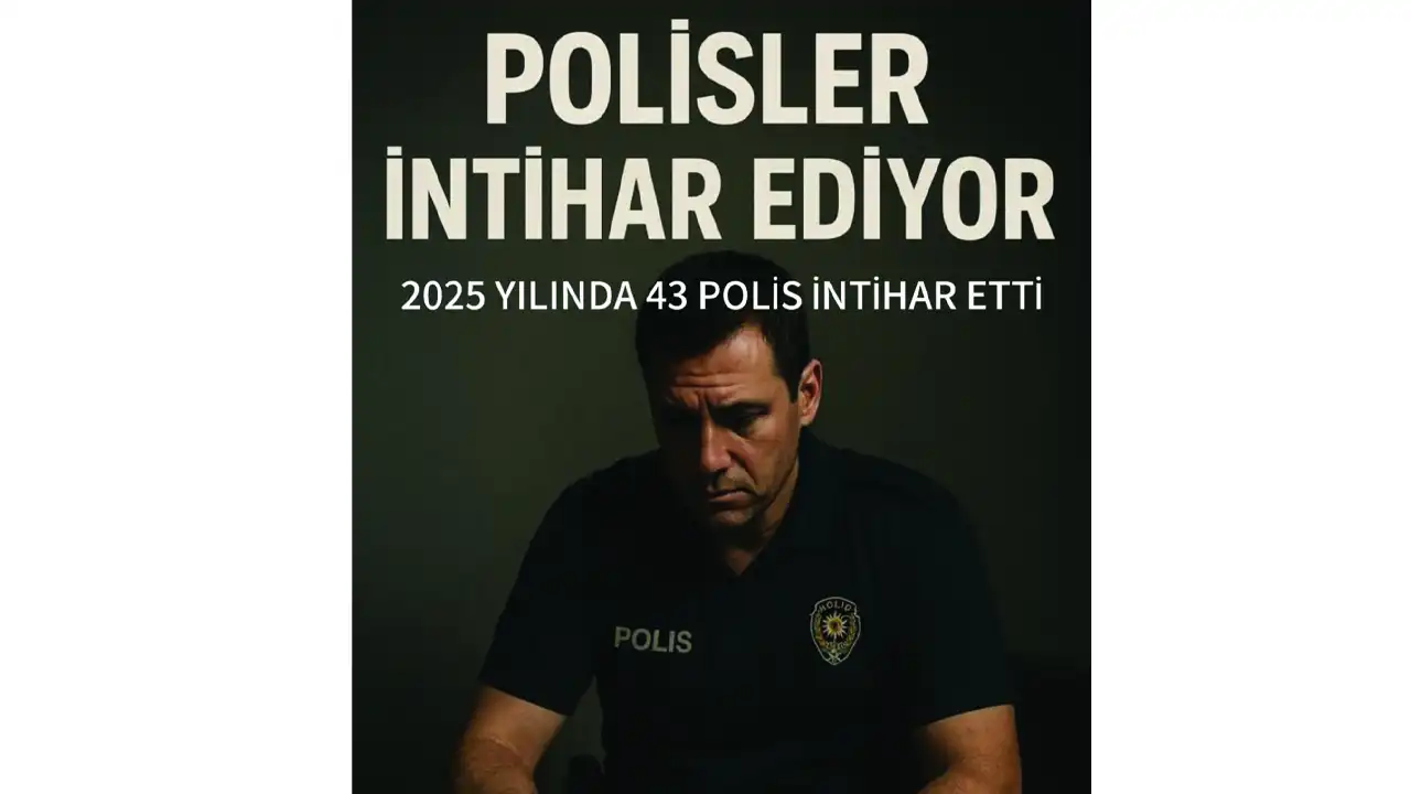 Polis intiharları alarm veriyor: Sosyal medyada ses yükseldi haberinin görseli