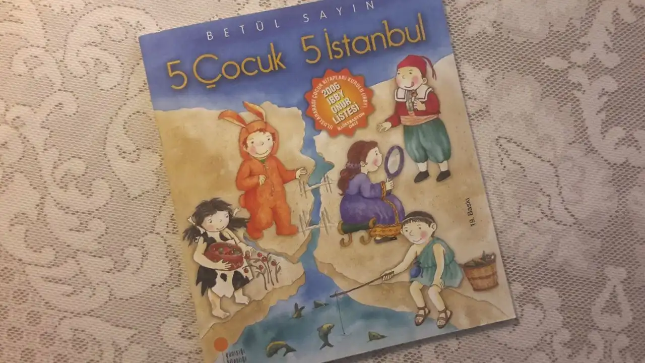 Betül Sayın’dan küçük okurlar için zamanda yolculuk: 5 Çocuk 5 İstanbul haberinin görseli
