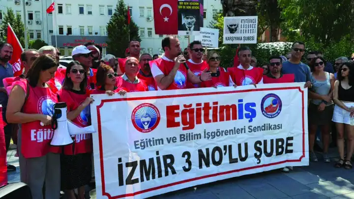 Eğitim-İş’ten sürgün tepkisi: Mustafa Girgin’in yanındayız