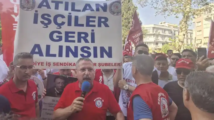Meclis önünde eylem: Cemil Tugay gelmezse meclisi basarız!