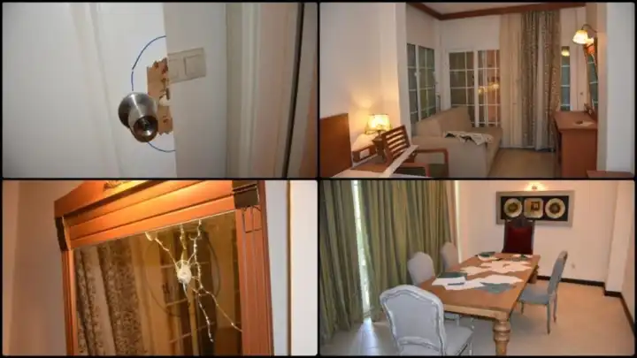 rdoğan’a suikast sirişiminin izlerini taşıyan otel ilk kez görüntülendi