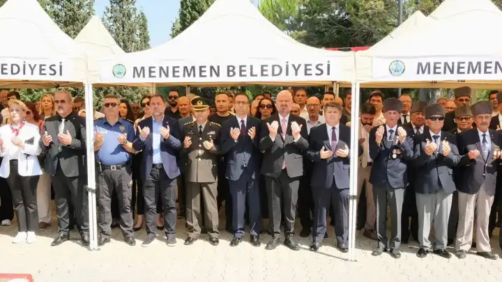 15 Temmuz şehitleri Menemen’de anıldı