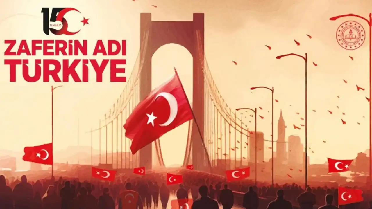 15 Temmuz’un 9. yılında MEB’den ‘Zaferin adı Türkiye’ dergisi haberinin görseli