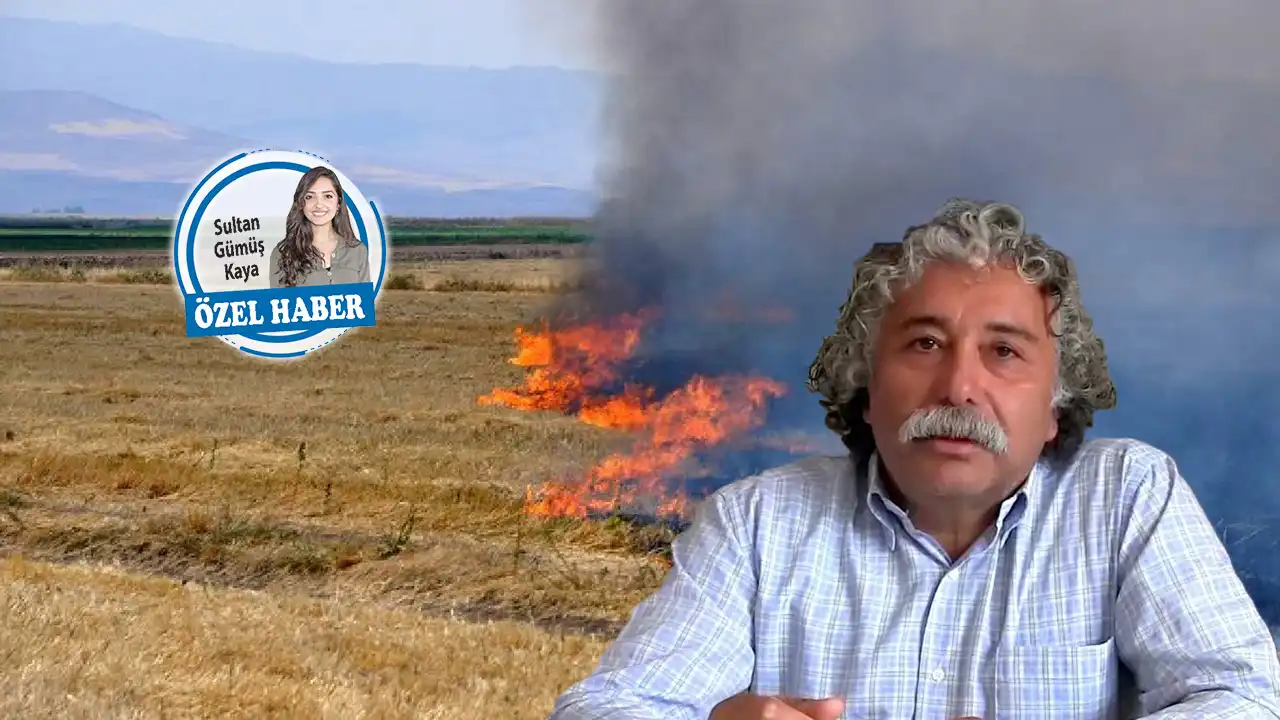 Çiftçi-Sen’den Adnan Çobanoğlu: Anız yakmanın hiçbir faydası yok haberinin görseli